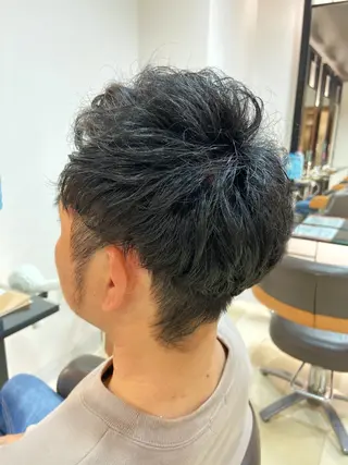 パーマ メンズ Stella hair mode所属・ステラヘアモード 井澤元樹のヘアスタイル