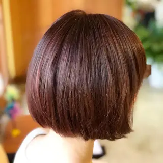 ミディアム カラー chill out 南塚口本店のヘアスタイル