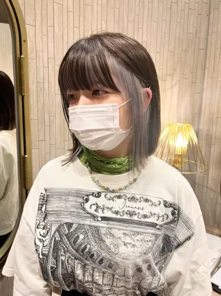 カラー Aya/四条烏丸/ インナーカラーのヘアスタイル