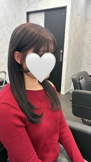 hair salon dot. mooda 韓国風サロン 町田店所属・韓国風ヘア🎀🩶 /♡𝓝𝓸𝓪♡のヘアスタイル
