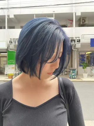 ショート カラー 美髪カラー✨本間 貴広のヘアスタイル