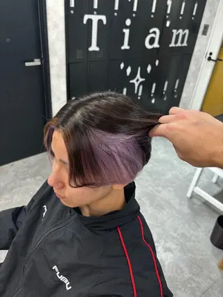 カラー ギャル/ハイトーン 特化/ルイヤのヘアスタイル