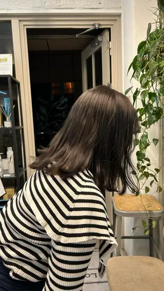 ミディアム カラー じゅわっと暖色カラー 🍊Moemiのヘアスタイル