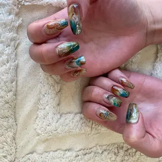 ネイル revia所属・ERI Nailistのネイルデザイン