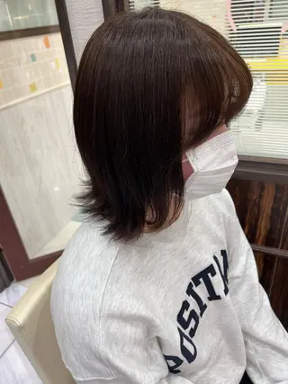 ミディアム 立川🫧似合わせ 艶髪✨あんどうゆうかのヘアスタイル