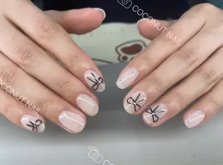 ネイル 神田 ココナッツのネイルデザイン