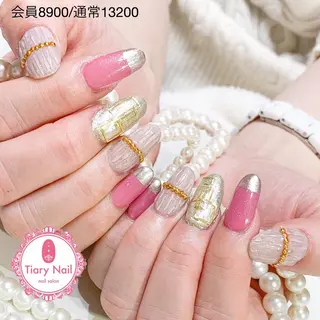 ネイル 💗🪽Tiary Nail🪽💗のネイルデザイン