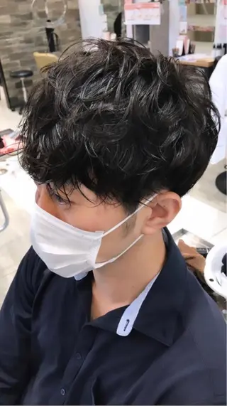 パーマ メンズ 中村 誠也のヘアスタイル