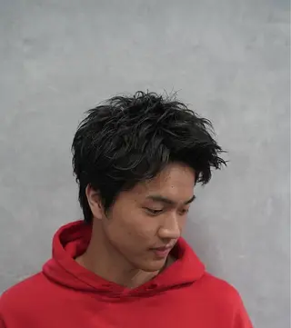 ショート パーマ メンズ 💈メンズ特化💈 barberコウヨウのヘアスタイル