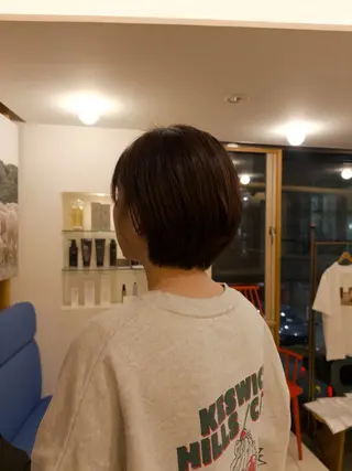 ショート 🌞アオキ サキ🕊のヘアスタイル