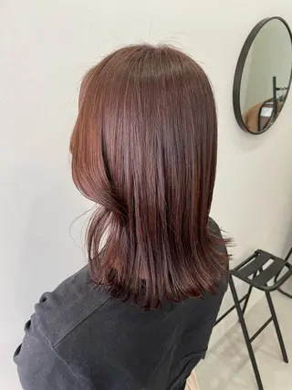 ミディアム カラー Hinako/ カット無料のヘアスタイル