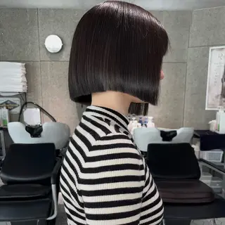 ショート ボブ/ショートボブ/ 岡山駅/別曽遥也のヘアスタイル