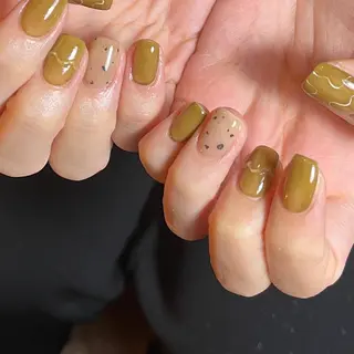 ネイル フリーランス¨̮⃝ ネイリストOKADAのネイルデザイン