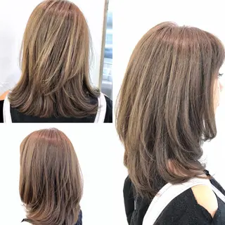 ミディアム カラー 【髮質改善特化】 lic吉祥寺のヘアスタイル