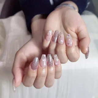 ネイル By moonネイル 🌷ワンホン/韓国風のネイルデザイン