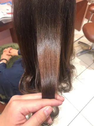 ロング カラー 大阪長居🌱野見山 卓也のヘアスタイル