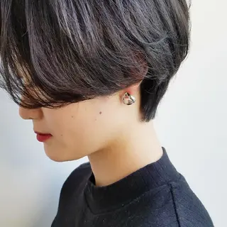 ショート カラー マツエク・マツパ パーマ ネイル iplus✴ まつげ、眉毛、耳つぼのマツエク・マツパデザイン