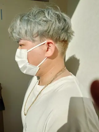 ショート カラー 髪質改善/ブリーチ 田代 龍我のヘアスタイル