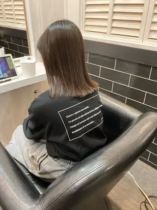 セミロング JUNO HAIR SALON所属・RuCOR. yuriのヘアスタイル