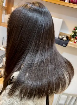 セミロング 大人可愛い透明感🌟 小顔・韓国髪🌟野中のヘアスタイル