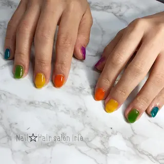 ネイル Hair salon Irie所属・與儀 知佳のネイルデザイン