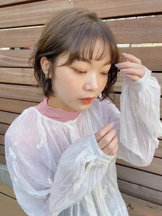 ショート maika /layer cutのヘアスタイル