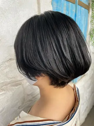 ショート カラー 佐久間 広祐のヘアスタイル