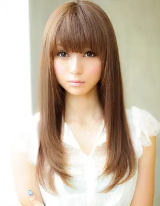 ロング カラー パーマ 横野 孝志のヘアスタイル