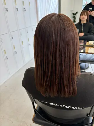 セミロング Telasu所属・gata gataのヘアスタイル