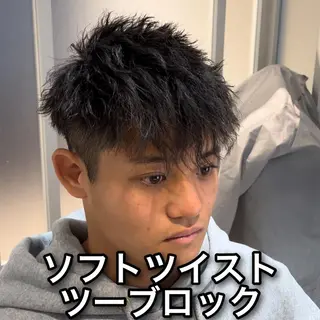 ショート パーマ メンズ EMANON池袋店所属・池袋メンズNo.1 増田リツヤのヘアスタイル