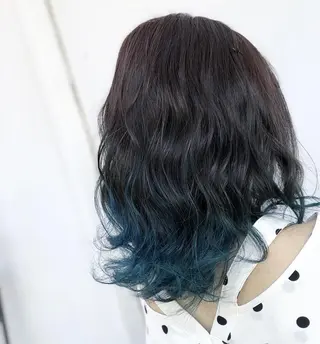 ミディアム 下條 真のヘアスタイル