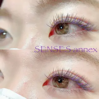 マツエク・マツパ SENSES_ WAKAのマツエク・マツパデザイン