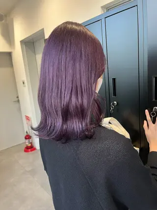 ミディアム カラー GO TODAY SHAiRE SALON 町田店所属・🫧大森 知夏🫧のヘアスタイル