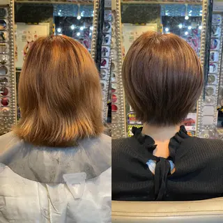 ショート カラー haco+所属・🌈派手髪エクステ ブレイズ🌈ひろとのヘアスタイル