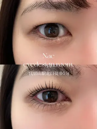 マツエク・マツパ Nae.所属・眉毛/まつ毛/代官山 アイサロン🌻NAEのマツエク・マツパデザイン
