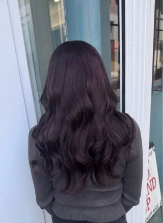 ロング カラー IO【イオ】ブリーチ／ダブルカラー/髪質改善/ケアブリーチ/ハイトーン／長野市／長野駅所属・木藤 優杏のヘアスタイル