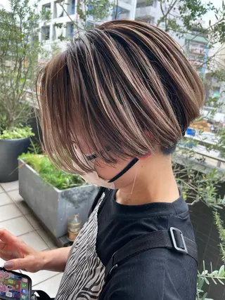 ショート 三橋 和希のヘアスタイル