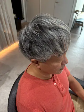 カラー メンズ iroha/ n.w.h🎀のヘアスタイル