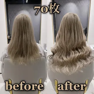 ロング シールエクステAOI 🫧🩵NEOBOXのヘアスタイル