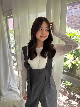 ロング カラー 中津/柔らかカラー/ ナガオ　イズミのヘアスタイル