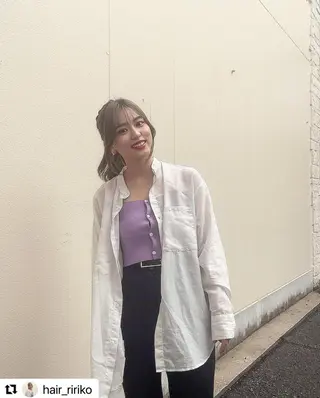 ミディアム カラー メンズ 🩷Eny terrace🩷のヘアスタイル