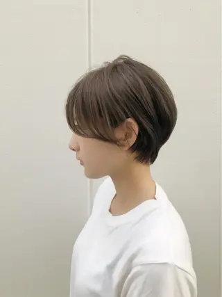 ショート カラー ノグチ ユウキ/ボブのヘアスタイル