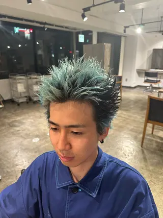 ショート カラー メンズ 【メンズ職人】 ✂️佐藤友のヘアスタイル