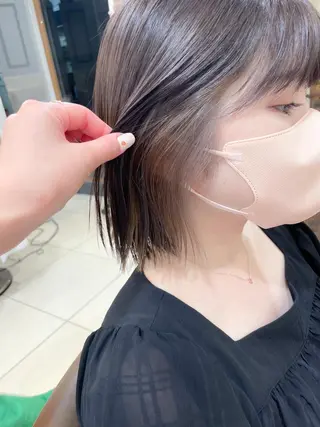 ミディアム カラー ✨カラー支持No.1 🧸ワキ カナコ🧸のヘアスタイル