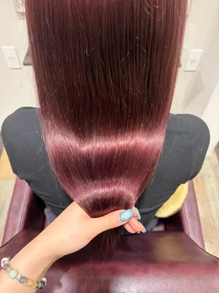 カラー 奈那美🌸 韓国ヘア🌸透明感のヘアスタイル