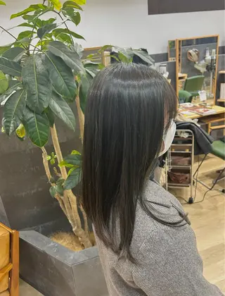 ロング カラー OPS  hair 西新店所属・藤本 航大のヘアスタイル