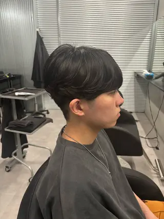 パーマ メンズ 波巻き/ツイスパ/ 短髪/鈴木俊也のヘアスタイル