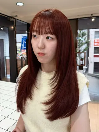 ロング 宮嶋 蓮のヘアスタイル