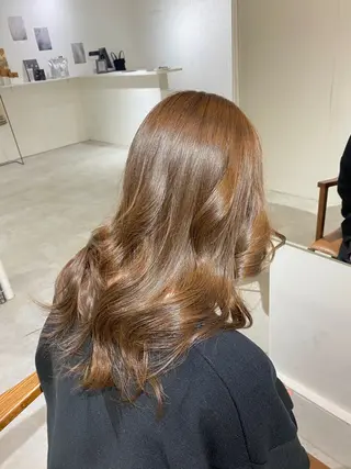 ロング カラー 鳴海 稜真のヘアスタイル