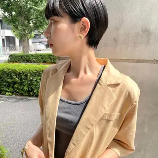 ショート 河原 亮のヘアスタイル
